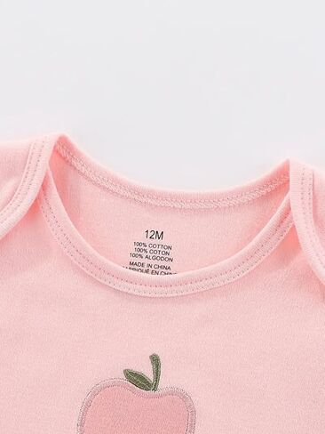 Baby Boy Girl Short Sleeve Onesies Bodysuits WILD LITTLE ONE Animal Cartoon Print Cotton Streaks Multipiece Outfits in Saudi Arabia