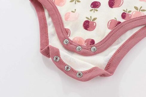 Baby Boy Girl Short Sleeve Onesies Bodysuits WILD LITTLE ONE Animal Cartoon Print Cotton Streaks Multipiece Outfits in Saudi Arabia