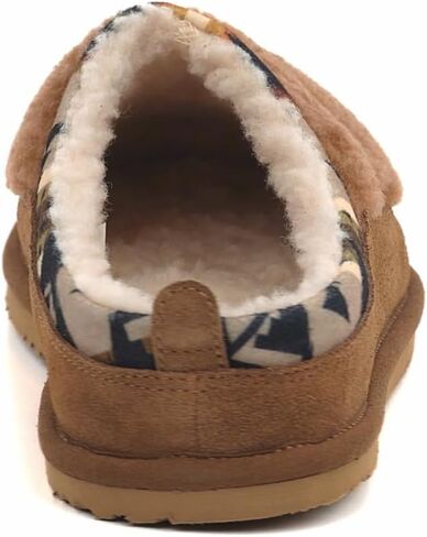 PENDLETON Women's Mesa Shearling-Lined Wool and Suede Slippers with Lightweight EVA Sole - Sand, 11M US in Saudi Arabia