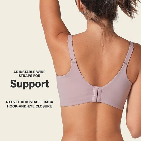 Leonisa Everyday Light Wireless Bra with Support - Comfortable Back Smoothing Bras for Women in Kuwait