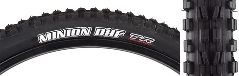 MAXXIS MINION DHF TIRE 26x2.5 60TPI BLACK DC EXO TR WT in Saudi Arabia