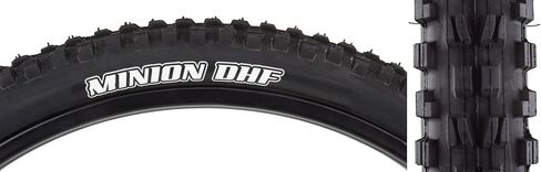 MAXXIS MINION DHF TIRE 26x2.5 60TPI BLACK DC EXO TR WT in Saudi Arabia