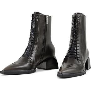 Vagabond Shoemakers Women's Vivian Lace Up Leather Bootie Ankle Boot