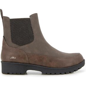 حذاء نسائي من JBU بمقدمة مستديرة من تشيلسي بسحاب داخلي كاجوال فوق الكاحل in Kuwait