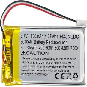 3.7V 803040 1100mAh Battery Replacement for Turtle Beach Elite 800 Elite 800X Stealth 700 Gen 2 Wireless Surround Sound Gaming Headset