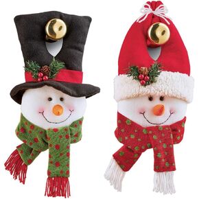 مجموعات الخ السيد والسيدة ثلج احتفالي مقبض الباب شماعات in Kuwait