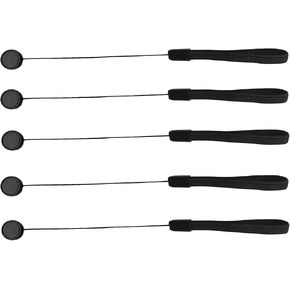 5 Pcs Lens Cap Keeper,Camera Lens Cover Leash for Canon EOS R100 R50 R8 R R3 R5 R6 Mark II R7 R10 RP Mirrorless Camera(for Accessories),Hxdzieory