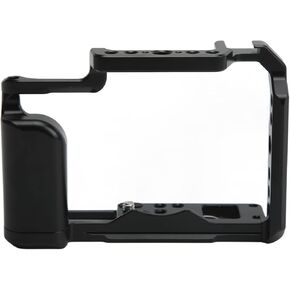 Aluminum Alloy Camera Video Cage,Camera Cage for Fujifilm XT30, Protective Case with Cold Shoe Mount for Fuji X T30, X T20, X T10