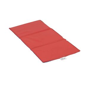 Children's Factory, CF400-502RB, Angels Rest 3-Section Nap Mat 1", Red-Blue, Kids Classroom Sleeping Mat for Daycare or Preschool, Toddler Nursery Mat