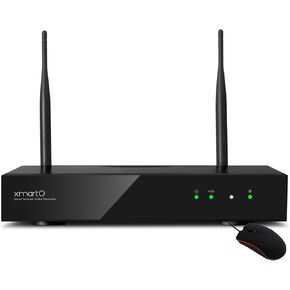 XMARTO H.265 10-Channel 4K Ultra HD Long Range Wi-Fi 6 Network Video Recorder NVR/DVR with Linux OS and Easy Remote Access (WNP810-W6)
