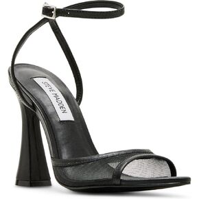 Steve Madden Women's Beki Heeled Sandal, Black, 10