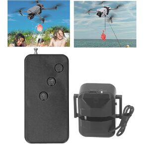 Drone Payload Release System, 1kg Load Airdrop System For2 3 Mini 4 Pro Air 3 with 500m Remote Range Remote & App Controlled Vehicle Parts Remote & App Controlled Vehicles & Parts