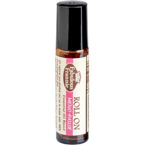 Fabulous Frannie Meno-Pause Essential Oil Blend Roll On 10ml Made with Copiaba, Frankincense, Peppermint, Bergamot & Clove Essential Oils, Wild Yam Root Powder and Coconut Carrier Oil.