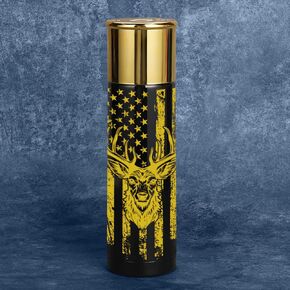 Hunting Gifts for Men Who Wants Nothing - 25oz Cool Shotshell Tumbler - Unique Mens Gifts for Hunting Lovers - Birthday Gifts for Men Who Have Everything - Hunting Gifts for Dad from Daughter - Red