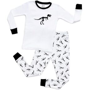 Leveret Kids & Toddler Pajamas Boys Girls Unisex 2 Piece Pjs Set 100% Cotton Halloween Sleepwear (12 Months-14 Years)