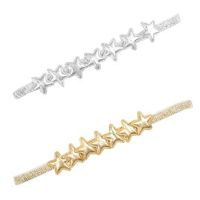 2PCS Baby Star Headbands Stunning Infant Hairbands Girls Photo Props Gifts Floral Hair Accessories for Your Little Princess