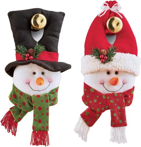 مجموعات الخ السيد والسيدة ثلج احتفالي مقبض الباب شماعات in Kuwait