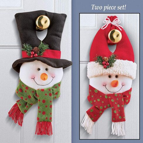 مجموعات الخ السيد والسيدة ثلج احتفالي مقبض الباب شماعات in Kuwait