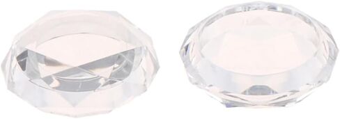 قطعتان من غطاء عصا التحكم الكريستالية بمقبض الإبهام، أغطية عصا تناظرية لجهاز نينتندو سويتش NS لايت (أحمر) in Kuwait