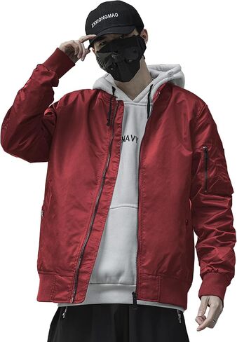 سترات عسكرية XYXIONGMAO للرجال من Techwear خفيفة الوزن سترات عسكرية تكتيكية بسحاب Cyberpunk ملابس الشارع سترات واقية in Kuwait