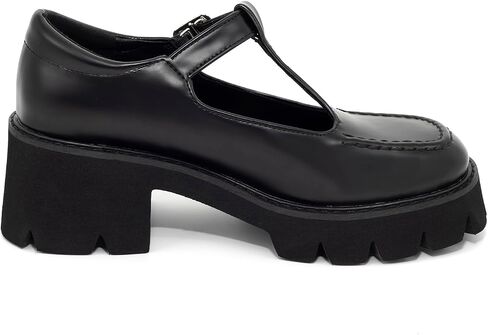 Women's Mary Janes Oxfords Dress Platform high Heels Loafers Shoes for Office Lady in Saudi Arabia