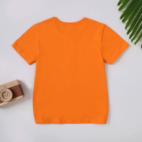 Toddler Halloween Shirt Spooky Ghost T-Shirts Boo Tees Boy Girl Pumpkin Face Short Sleeve Tops in Saudi Arabia