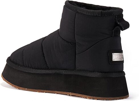 حذاء LUXE النسائي Heritage X Platfoam Quilt أسود أنيق in Kuwait