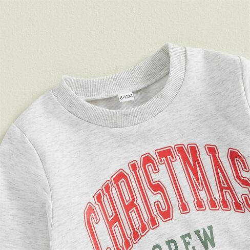 Toddler Baby Boy Christmas Outfit Fall Winter Infant Sweatshirt Pants Clothing Set Newborn Cute Christmas Clothes in Saudi Arabia