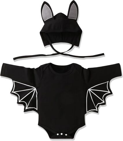 Gavol Baby Boy Outfits Long Sleeve Hoodie Romper Black Fall Baby Boy Clothes 0-12 Months in Saudi Arabia