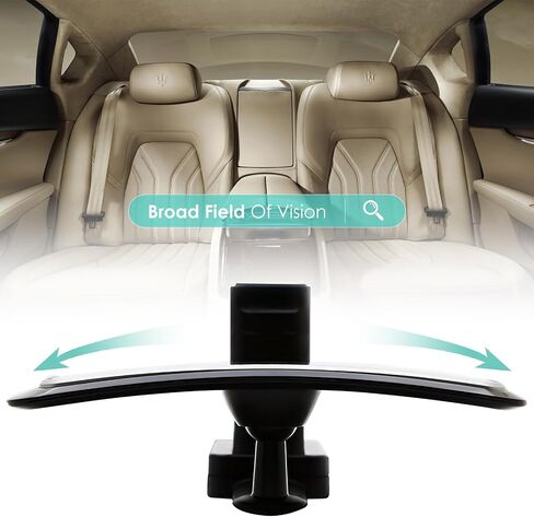 Rear View Forward-Facing Baby Mirror For Car, Only Clip On Car Mirror Without Tightening The Knob, Baby Car Mirror For Viewing Rear Passengers, Car Journeys, Baby Car Seat Mirror, Baby Travel Gear in Saudi Arabia