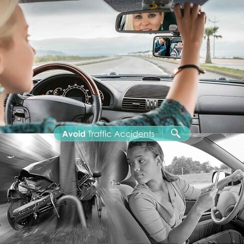 Rear View Forward-Facing Baby Mirror For Car, Only Clip On Car Mirror Without Tightening The Knob, Baby Car Mirror For Viewing Rear Passengers, Car Journeys, Baby Car Seat Mirror, Baby Travel Gear in Saudi Arabia
