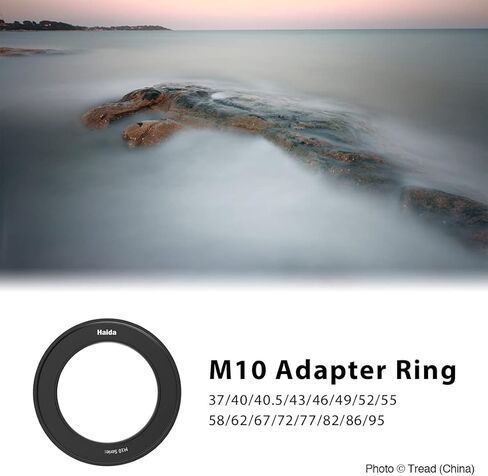 Haida 95mm Adapter Ring for M10 100mm Filter Holder HD4251-95 in Saudi Arabia