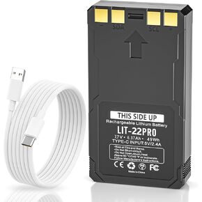 LIT-22 Lithium Battery Pack fit for SPYPOINTS Flex Battery Flex-M Flex-Plus FLEX-G36 Flex-S Cellular Trail Camera