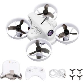 مجموعة طائرات بدون طيار FPV صغيرة للمبتدئين، طائرة بدون طيار لمشاهدة الشخص الأول مع نظارات FPV مناسبة للطائرات بدون طيار المبتدئة، طائرة بدون طيار MINI FPV واسعة للغاية 120 درجة مع انتقال منخفض 5.8 جيجا in Kuwait