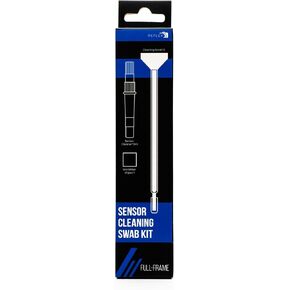 REFLEX CAMERA Professional 24mm Full Frame Sensor Cleaning Kit – 6 Cleaning Swabs, Microfiber Cloth, 3ml Alcohol-Free Solution – Safe, Residue-Free Cleaning for Full Frame Cameras