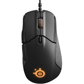 SteelSeries Rival 310 - ماوس ألعاب بصري - إضاءة RGB - 6 أزرار - جوانب مطاطية - ذاكرة داخلية - أسود in Kuwait