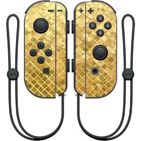 MightySkins Skin Compatible with Nintendo Joy-Con Controller wrap Cover Sticker Skins Golden Locks