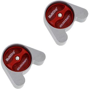 Milescraft 4034 Multi Stops Round T-Track Stop for Any Shape. 3/4" Low Profile for Sanding, Planing and more for Boards that are 3/4" Thick or Thicker
