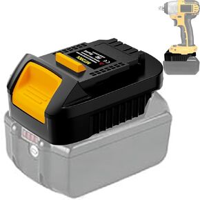 MT20DL Battery Adapter for Makita for Dewalt, for Makita 18V Lithium Battery Convert to for Dewalt 20V Power Tools(No Battery)