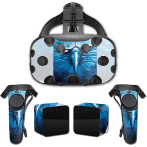 MightySkins Skin Compatible with HTC Vive Full Coverage - Blue Eagle | Protective, Durable, and Unique Vinyl Decal wrap Cover | Easy to Apply, Remove, and Change Styles | Made in The USA
