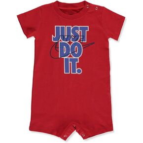 Nike Unisex Baby Romper - University red, 6 Months