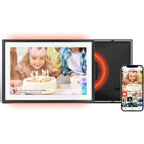 WiFi Digital Picture Frame 10.1 Inch, 32GB Storage Smart Digital Photo Frame IPS HD Touch Screen with Auto-Rotate, Share Photos or Videos Via Frameo App