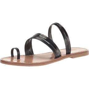 صندل نسائي من Nine West بحلقة إصبع قدم مسطحة بأشرطة منزلق