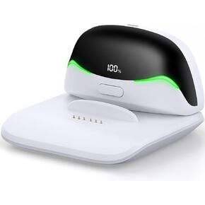 Magnetic Charging Dock with One Battery Pack, Charges Up to 2 Battery Packs Simultaneously for Quest 2/Quest 3 Head Strap