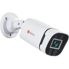 5MP 2k HD Wired Security Camera, AHD/TVI/CVI/CVBS Analog 4-in-1 Add-on or Replacement Camera, IP68 Weatherproof CCTV Camera for Outdoor Indoor, 100ft IR Night Vision, 128° View Angle