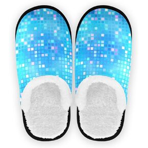 Christmas Snowman Spa Slippers Winter House Slippers Memory Foam Slippers Indoor Outdoor Home Shoes for Men Woman