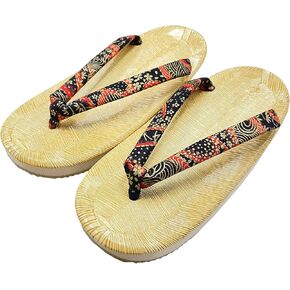 momoten] Japanese made zori, traditional Japanese sandals, leather-soled sandals, footwear, vinyl folding style, for women, for festive daily wear