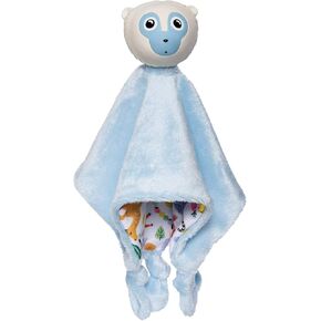 Manhattan Toy Fruity Paws Lemmy Lemur Baby Soothing Lovie with 100% Natural Rubber Head Teething Toy