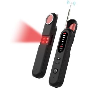 Hidden Camera Detectors, Mini Anti Spy Camera Finder, Portable RF Signal Scanner, GPS Tracker Detector, Bug Detector,Listening Devices Detector for Home, Travel, Hotels, Car, Office, Bathroom