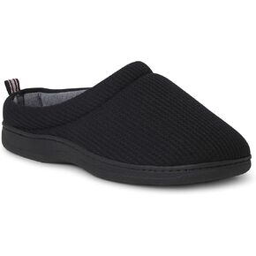 Dearfoams Women's Nathan Waffle Knit Clog Slipper